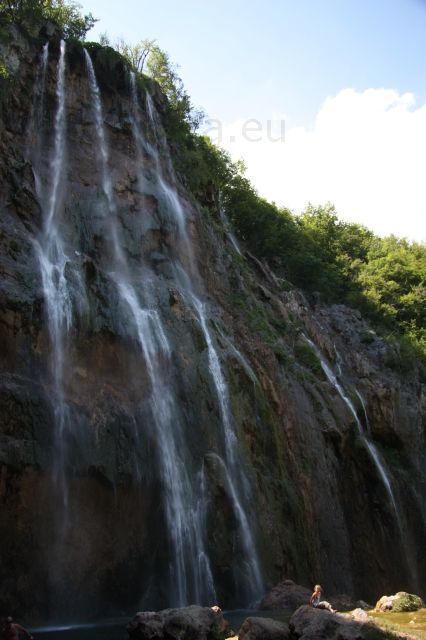 Veľký vodopád na Plitviciach